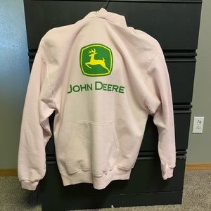 John Deere pink sweatshirt